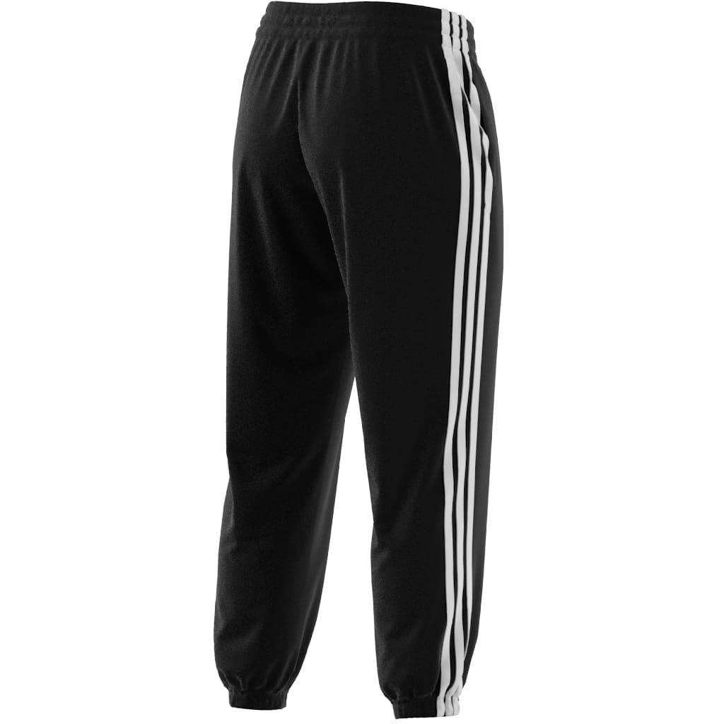 adidas Essentials Woven 3-Stripes 7/8 Tracksuit Bottoms, Black, A901_ONE, large image number 5