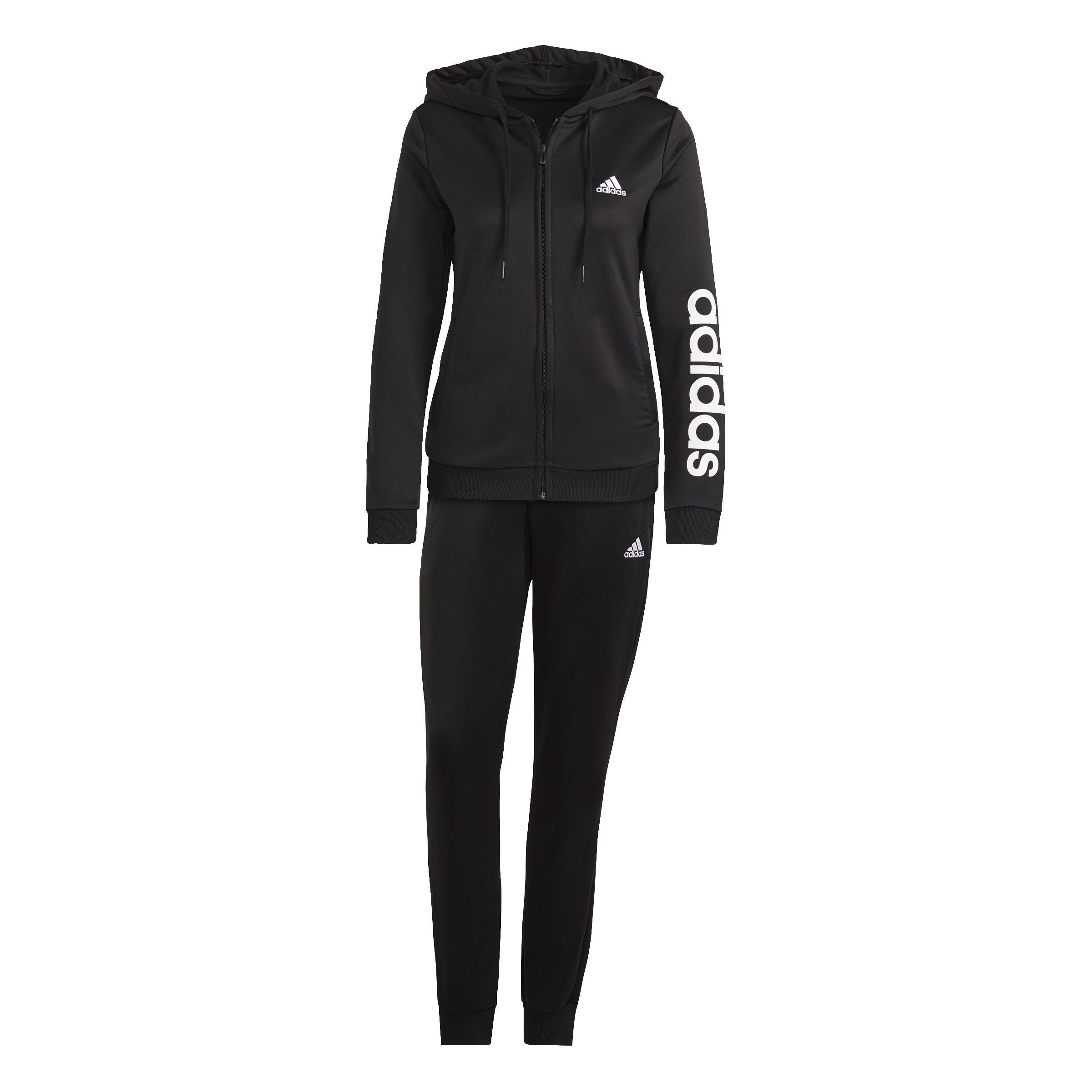 Essentials Logo French Terry Track Suit, Black, , large image number 0