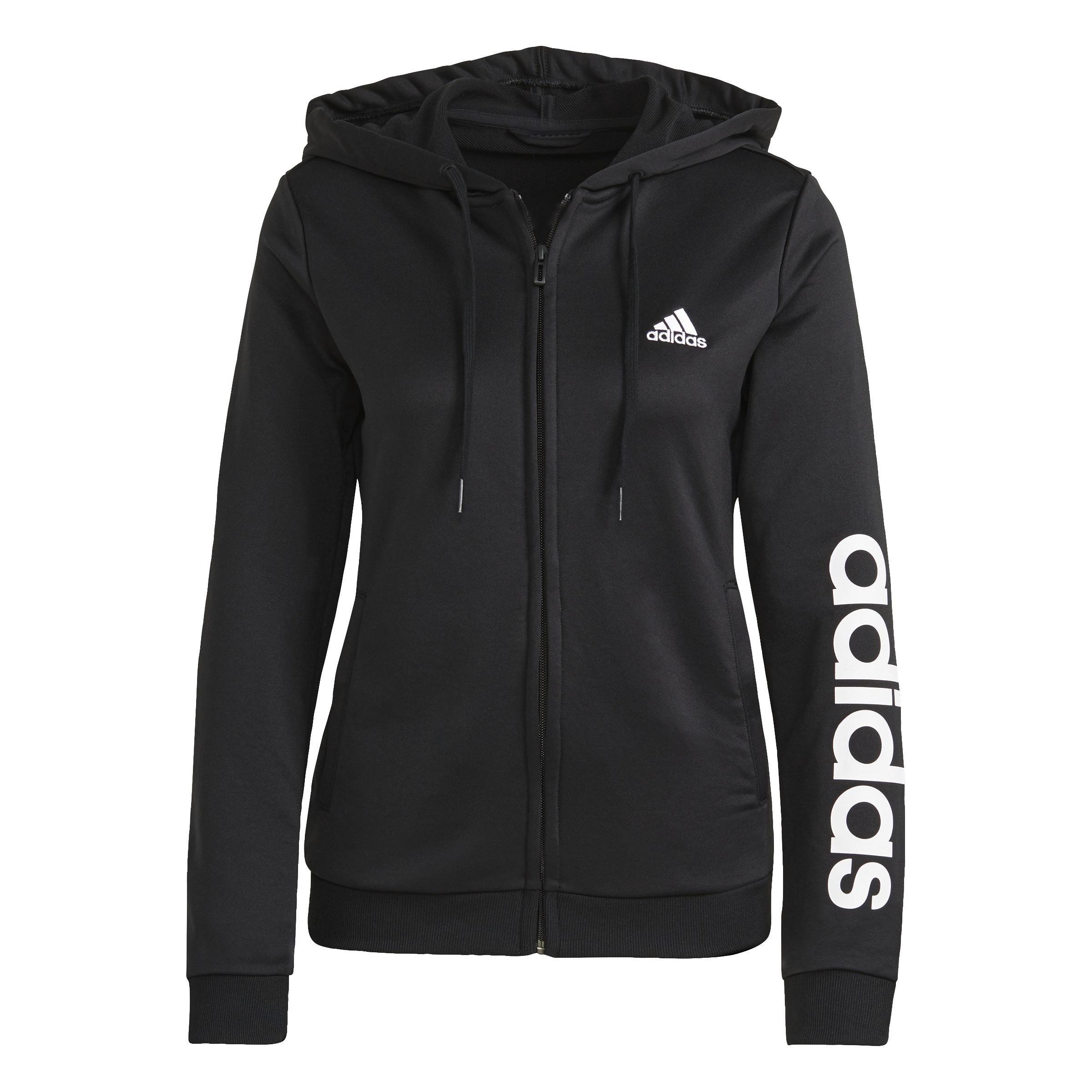 Essentials Logo French Terry Track Suit, Black, , large image number 2