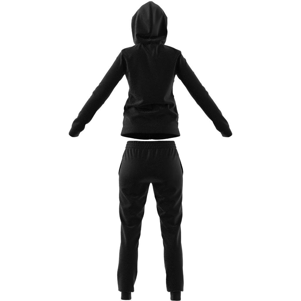 Essentials Logo French Terry Track Suit, Black, , large image number 4