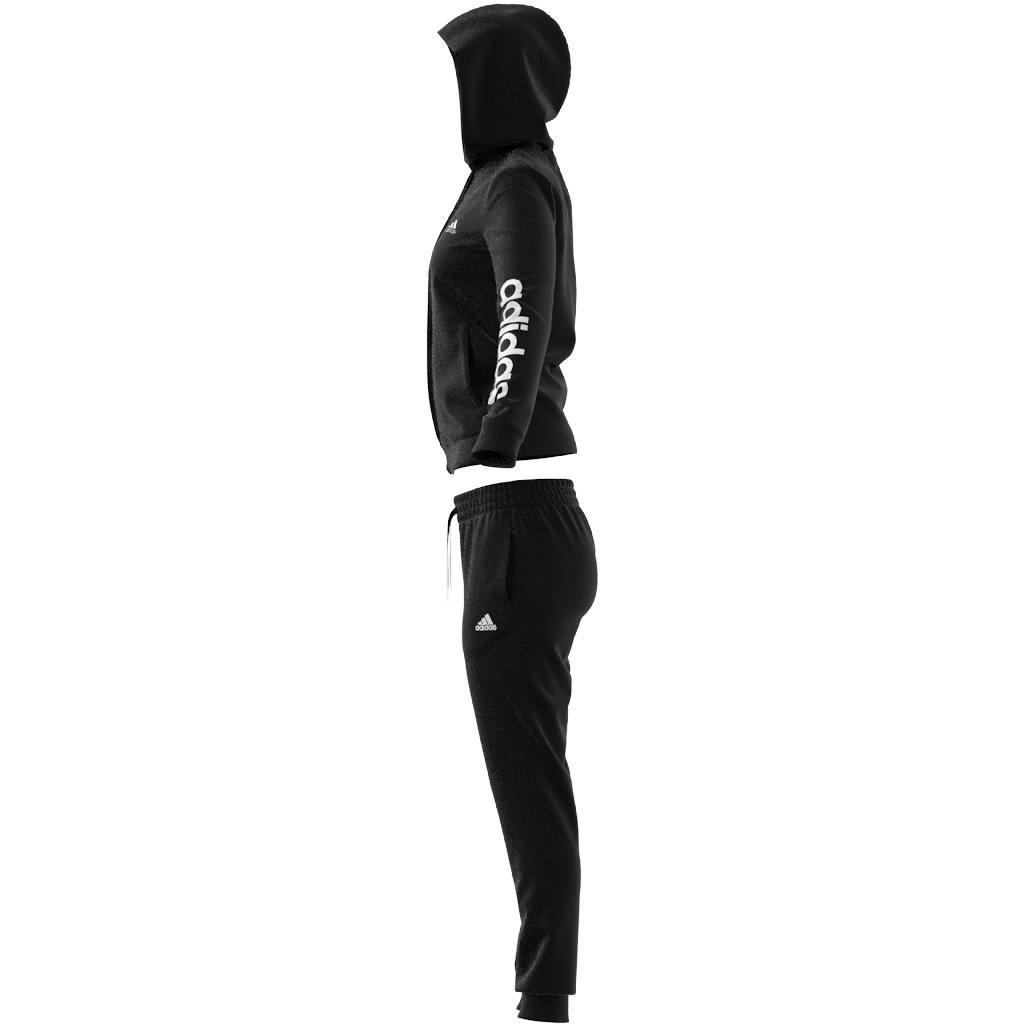 Essentials Logo French Terry Track Suit, Black, , large image number 5