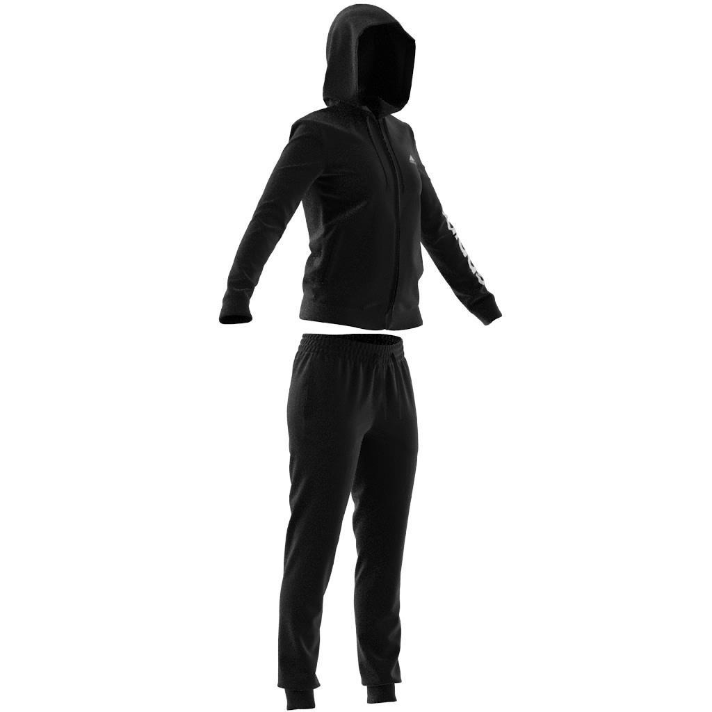Essentials Logo French Terry Track Suit, Black, , large image number 7