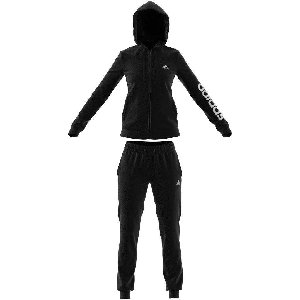 Essentials Logo French Terry Track Suit, Black, , large image number 8
