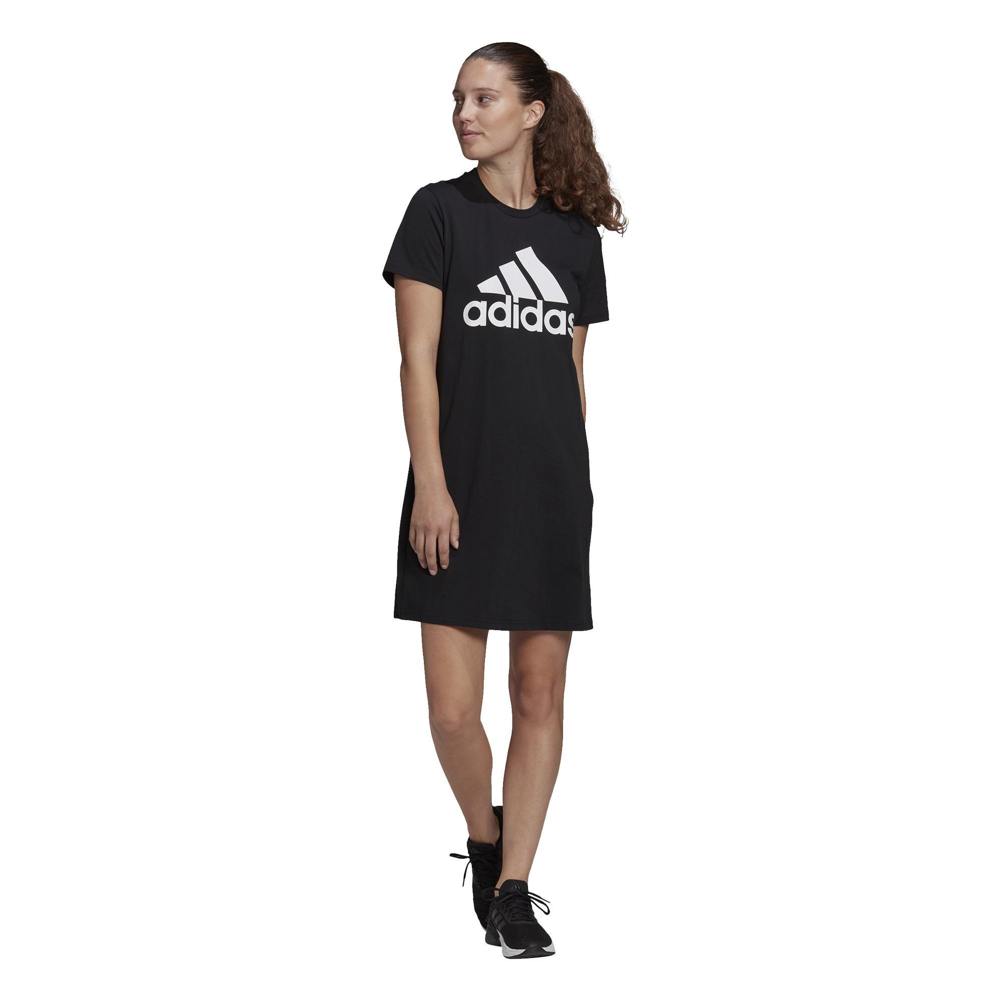 Essentials Logo Dress, Black, A901_ONE, large image number 0