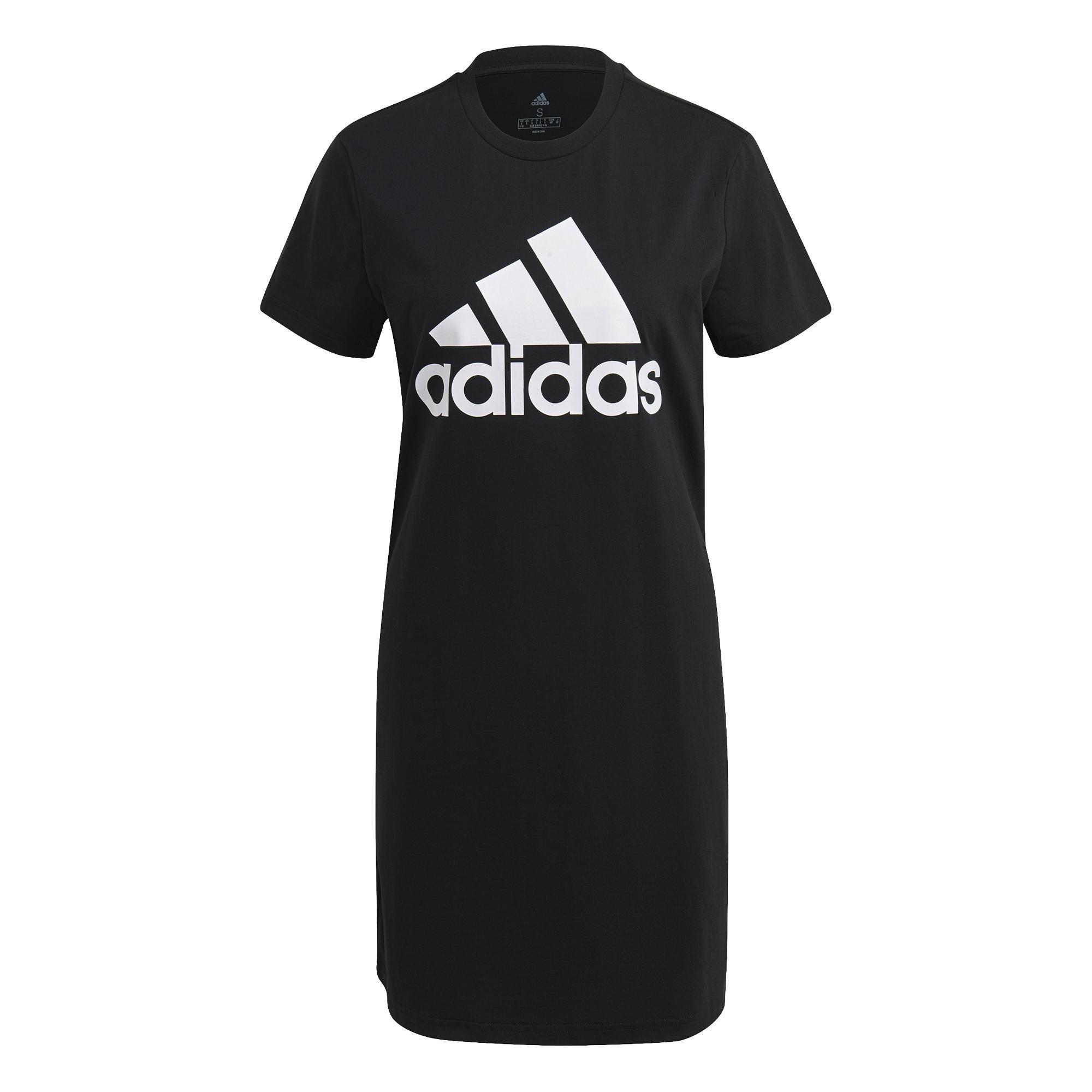 Essentials Logo Dress, Black, A901_ONE, large image number 1