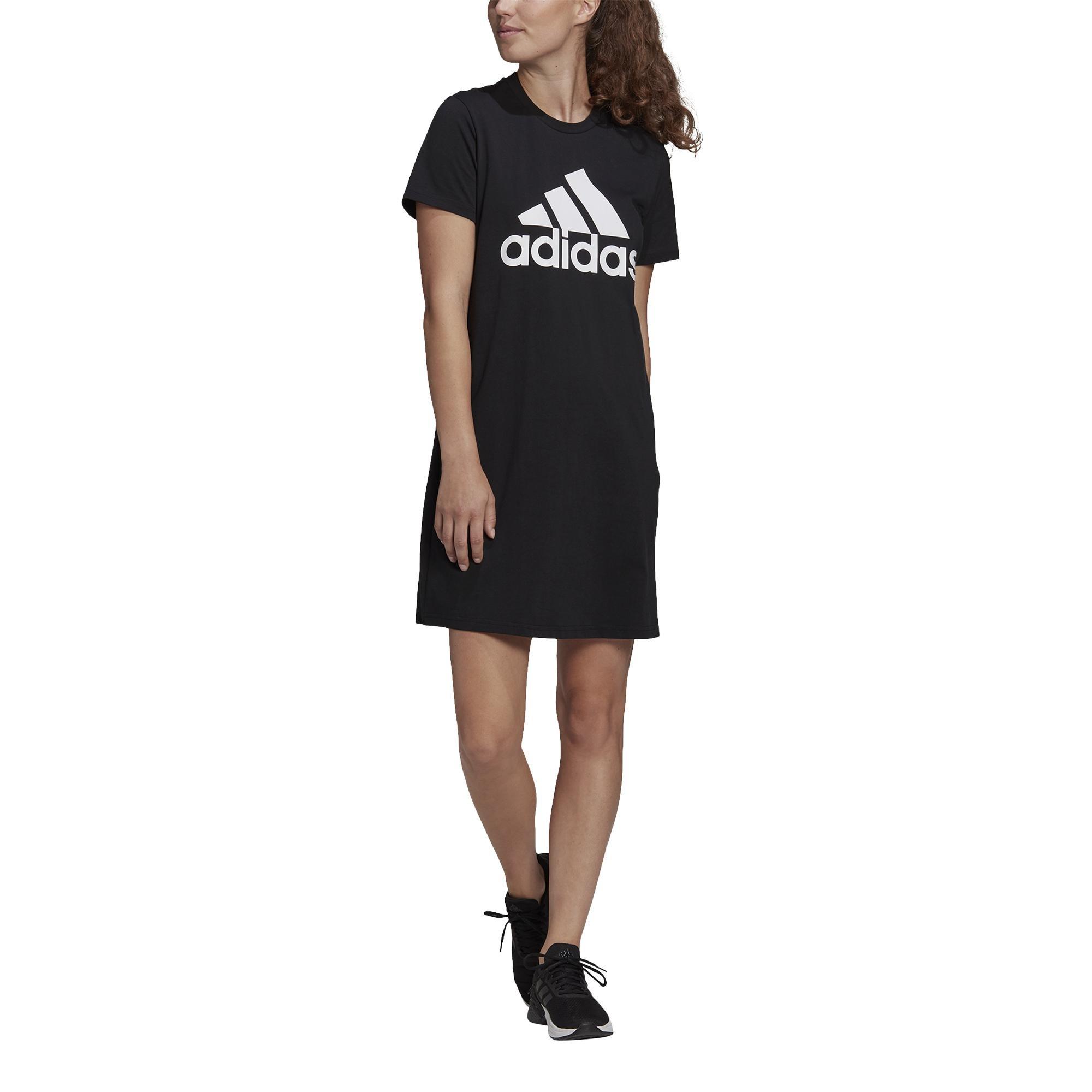 Essentials Logo Dress, Black, A901_ONE, large image number 2