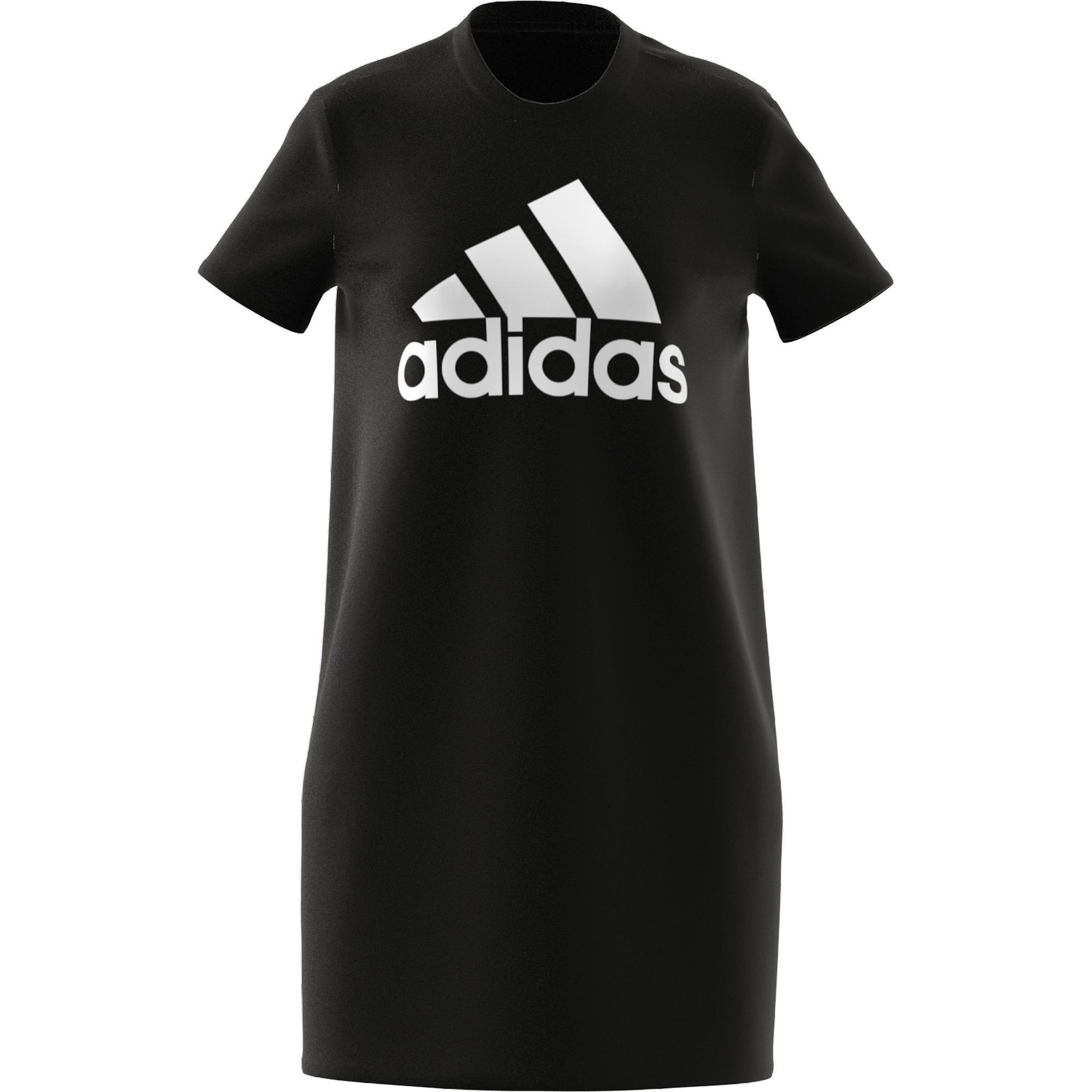 Essentials Logo Dress, Black, A901_ONE, large image number 4