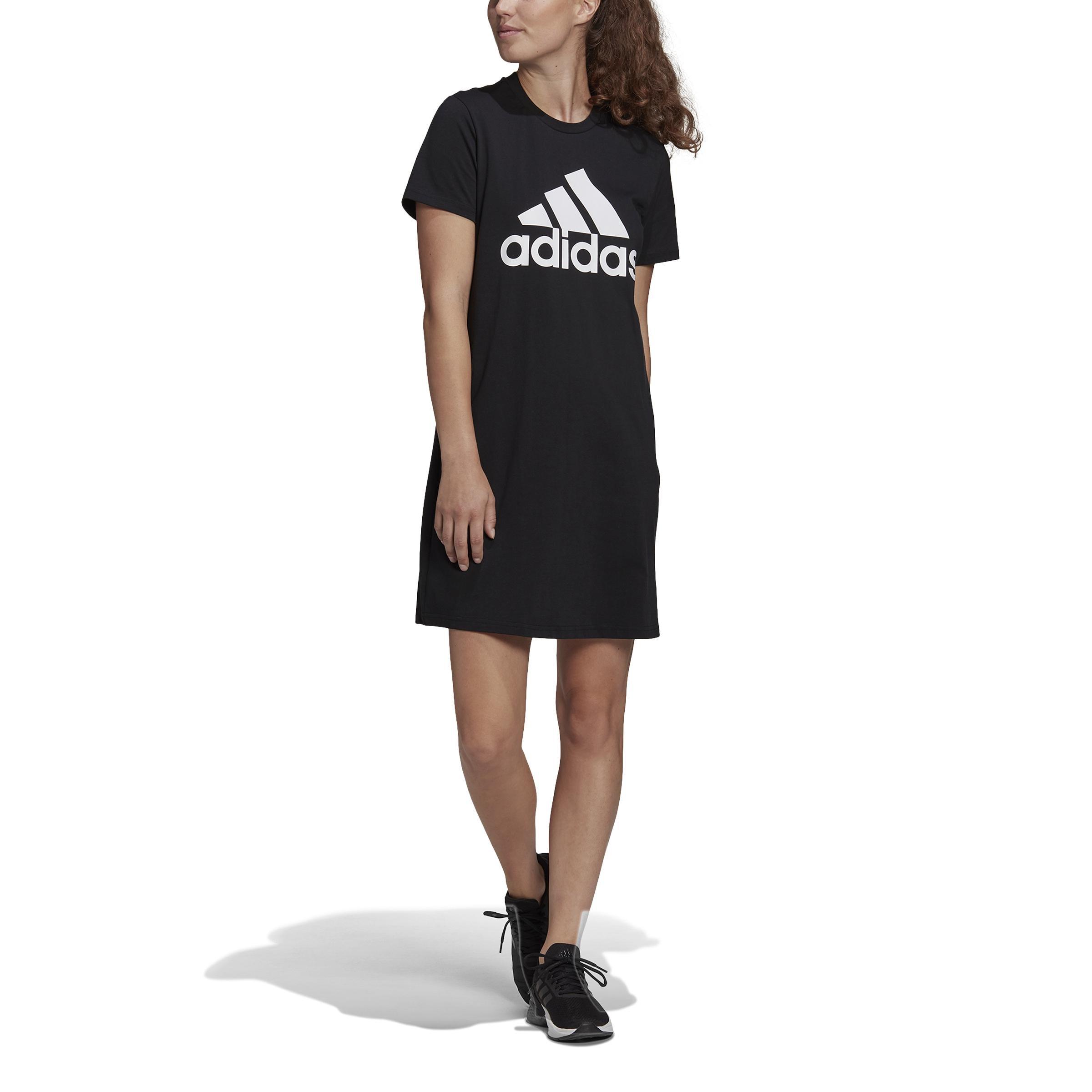 Essentials Logo Dress, Black, A901_ONE, large image number 5