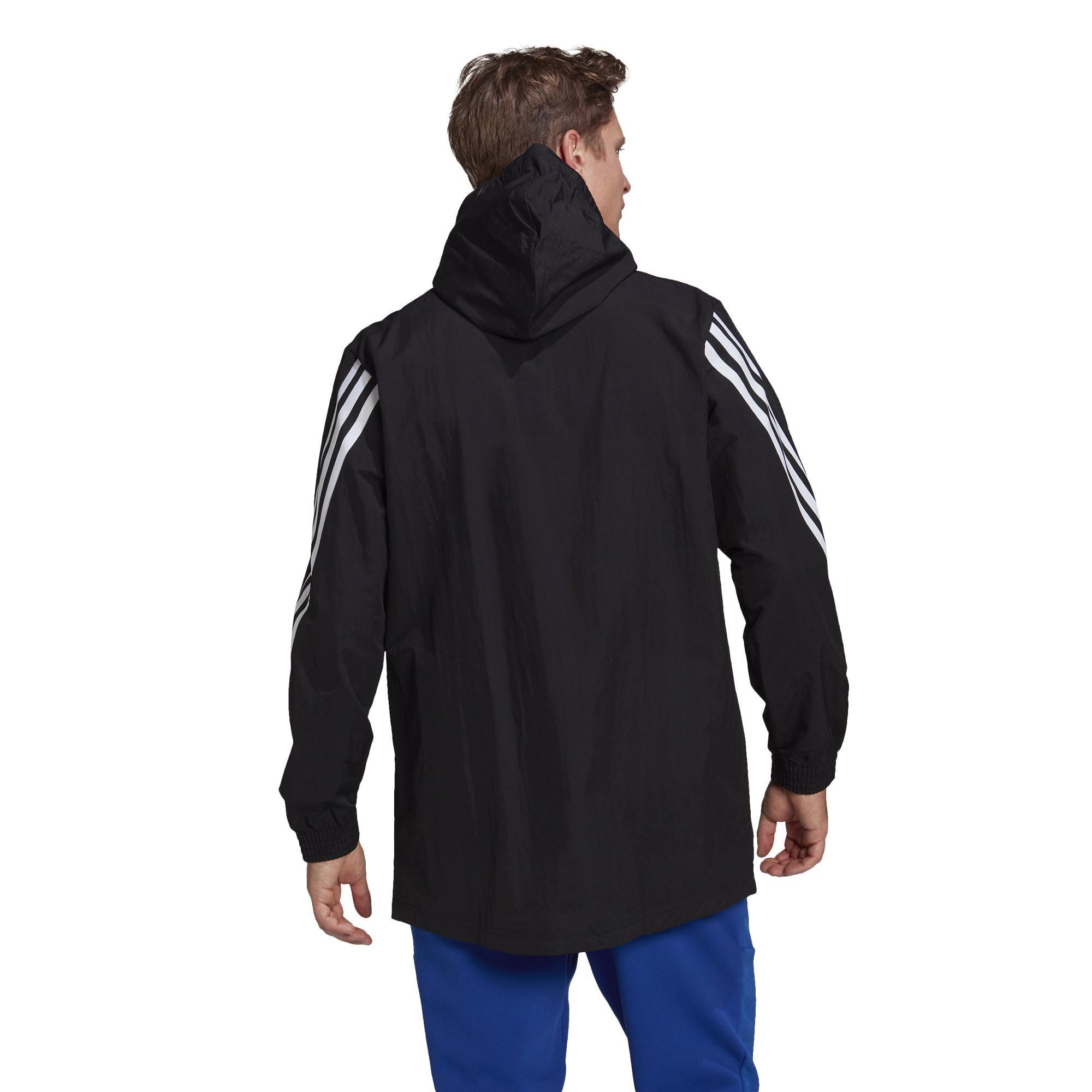 Men Sportswear 3-Stripes Tape Jacket, Black, A901_ONE, large image number 3