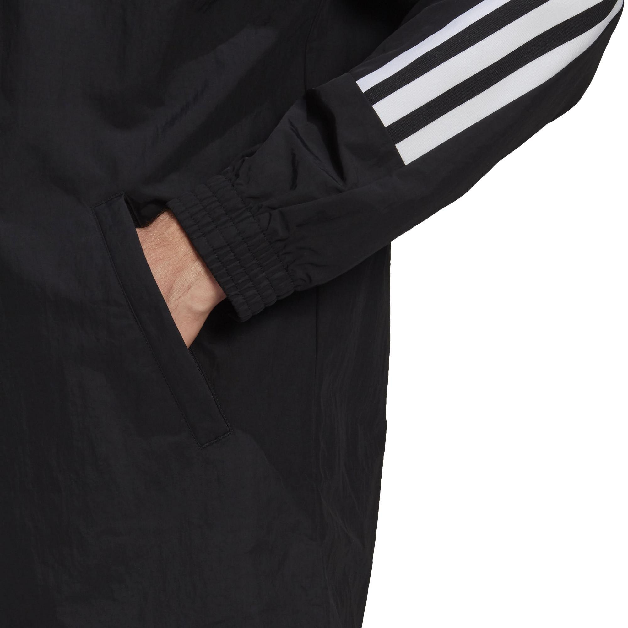 Men Adidas Sportswear 3-Stripes Tape Jacket, Black, A901_ONE, large image number 6