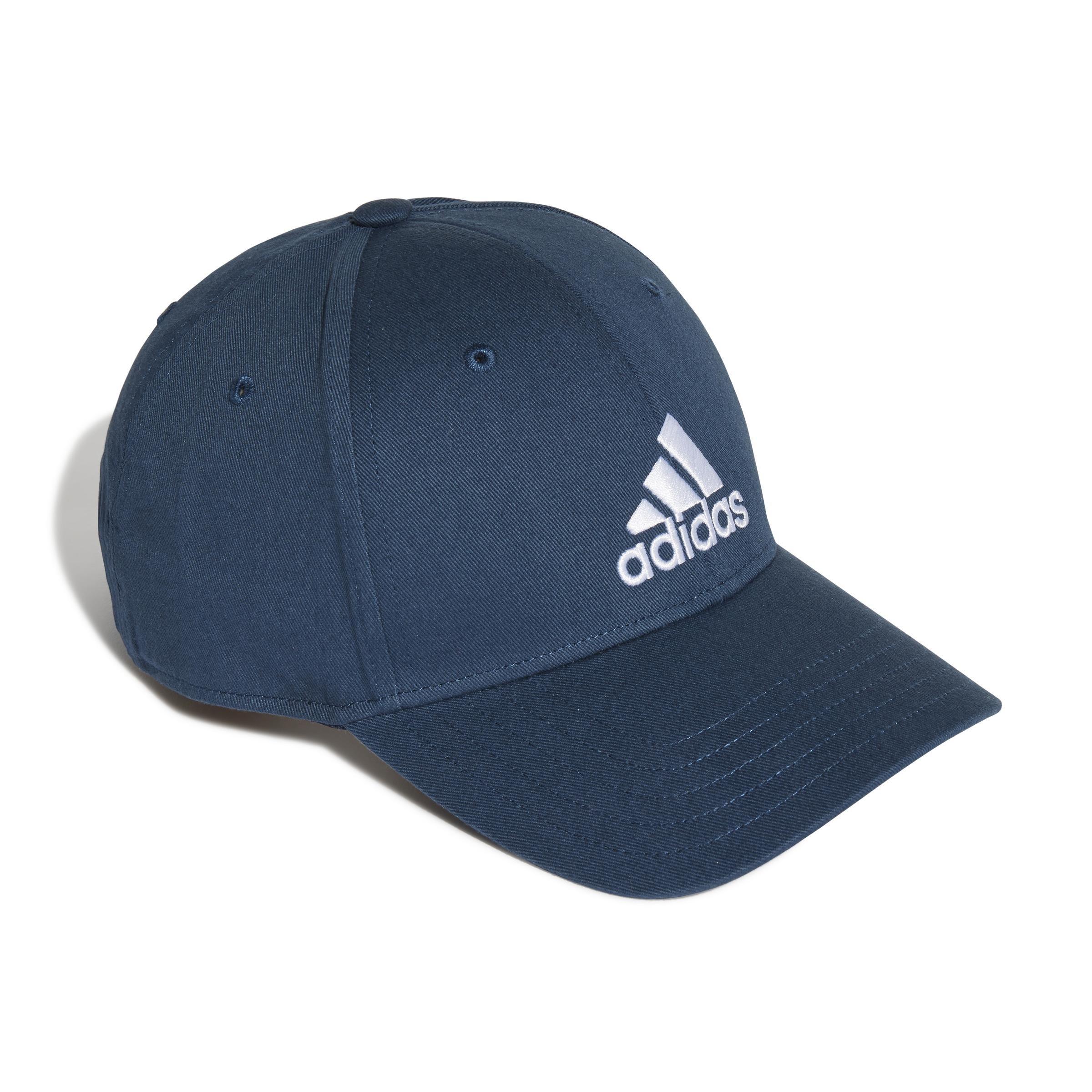 Unisex Cotton Baseball Cap, Blue, A901_ONE, large image number 1