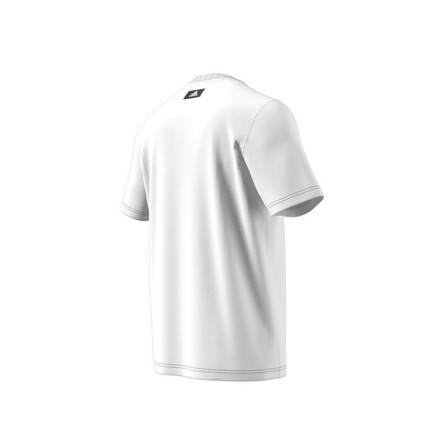 Men Adidas Sportswear Graphic T-Shirt, White, A901_ONE, large image number 15