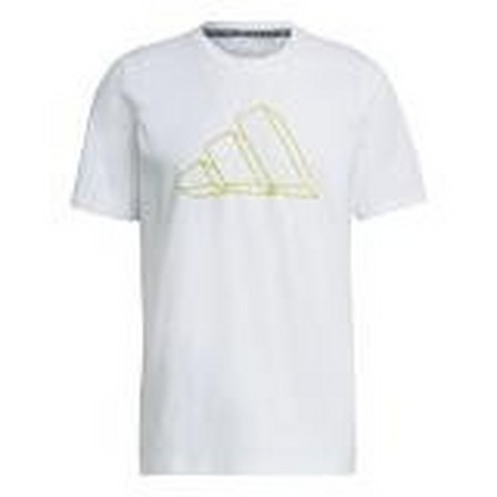 Men Adidas Sportswear Graphic T-Shirt, White, A901_ONE, large image number 18