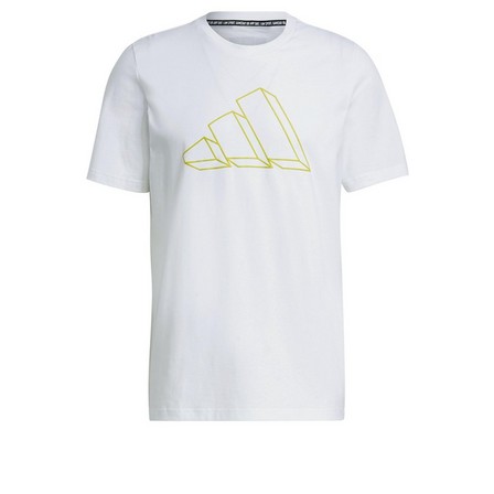 Men Adidas Sportswear Graphic T-Shirt, White, A901_ONE, large image number 19