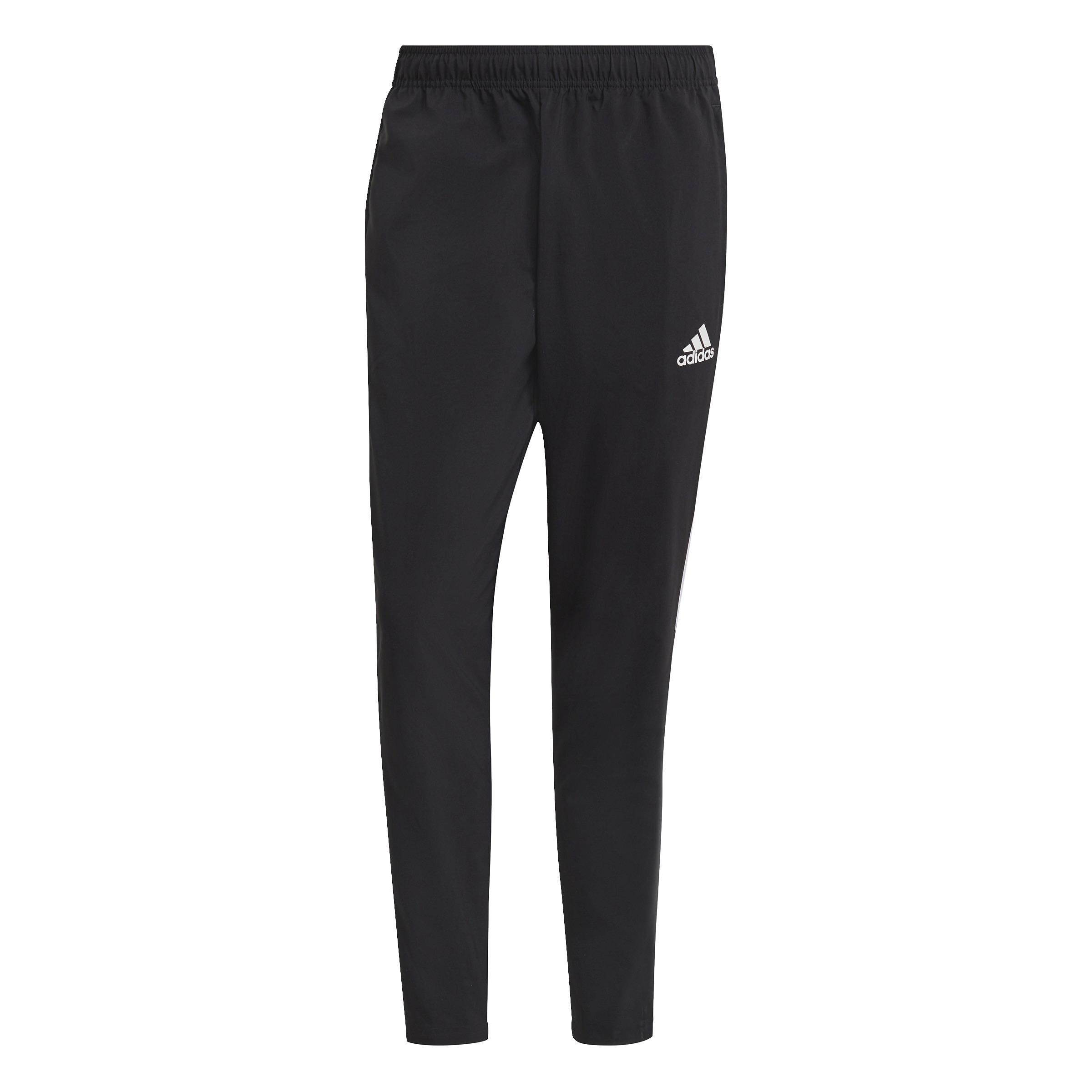 Men Tiro 21 Woven Tracksuit Bottoms, Black, A901_ONE, large image number 0