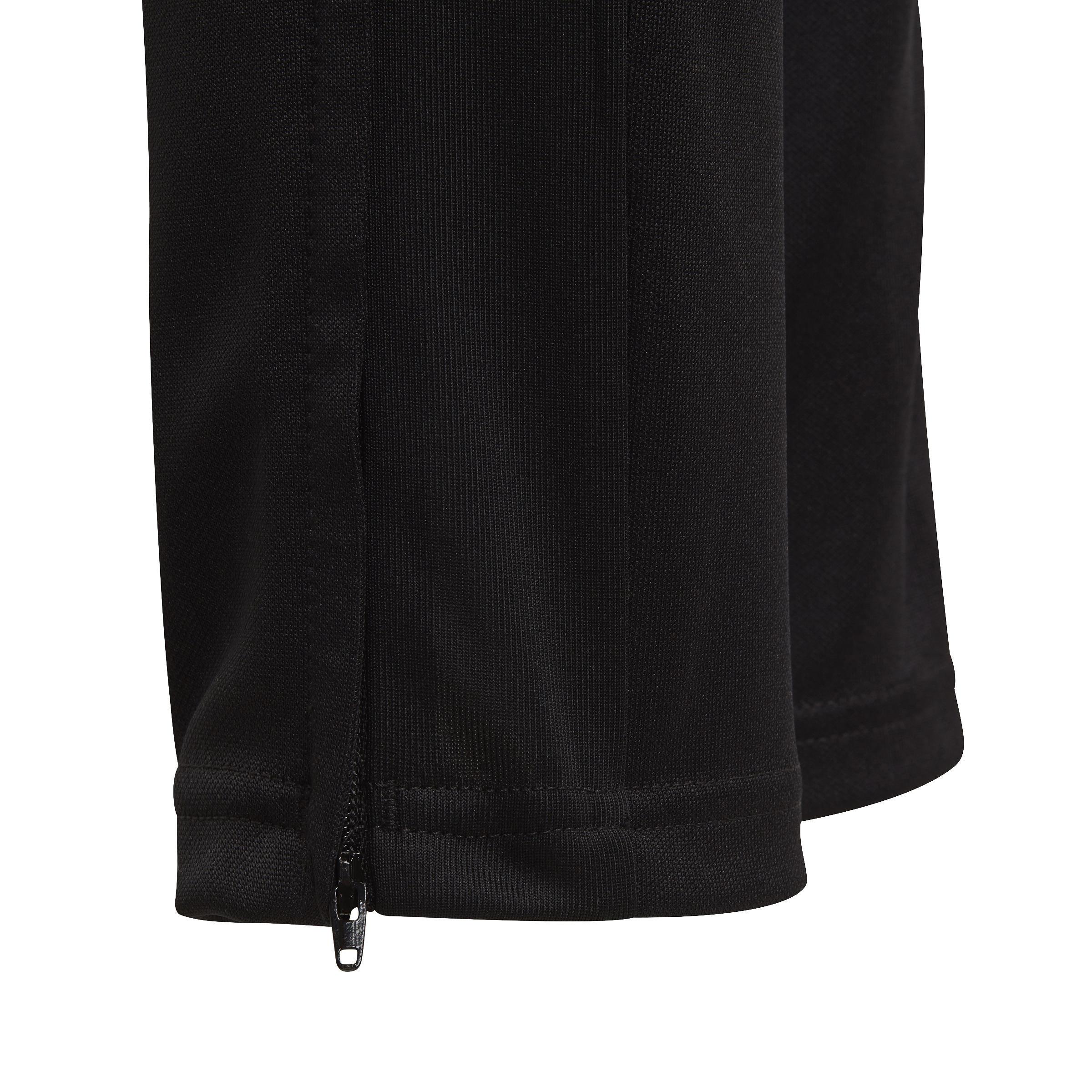 Unisex Kids Tiro 21 Track Tracksuit Bottoms, Black, A901_ONE, large image number 3