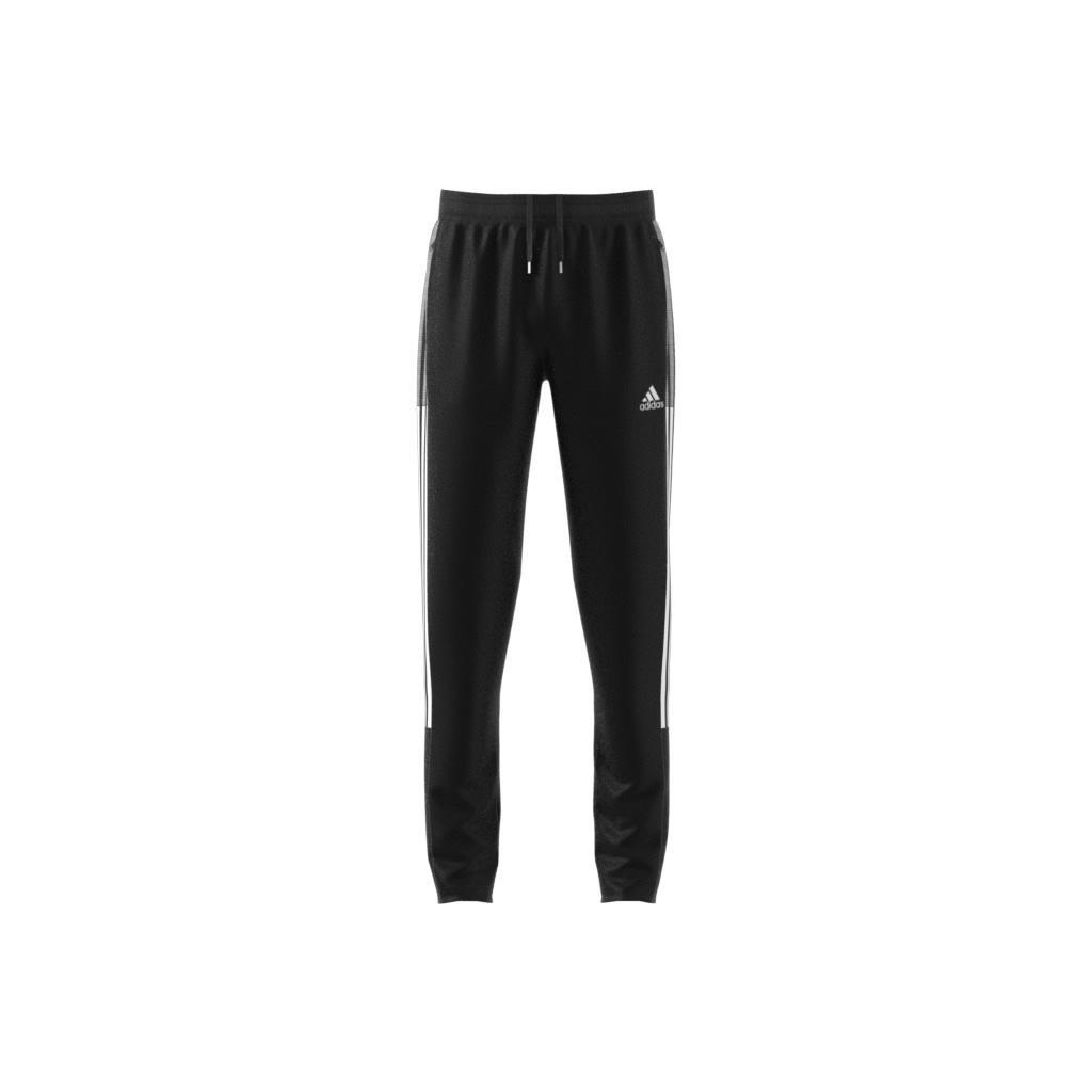 Unisex Kids Tiro 21 Track Tracksuit Bottoms, Black, A901_ONE, large image number 13