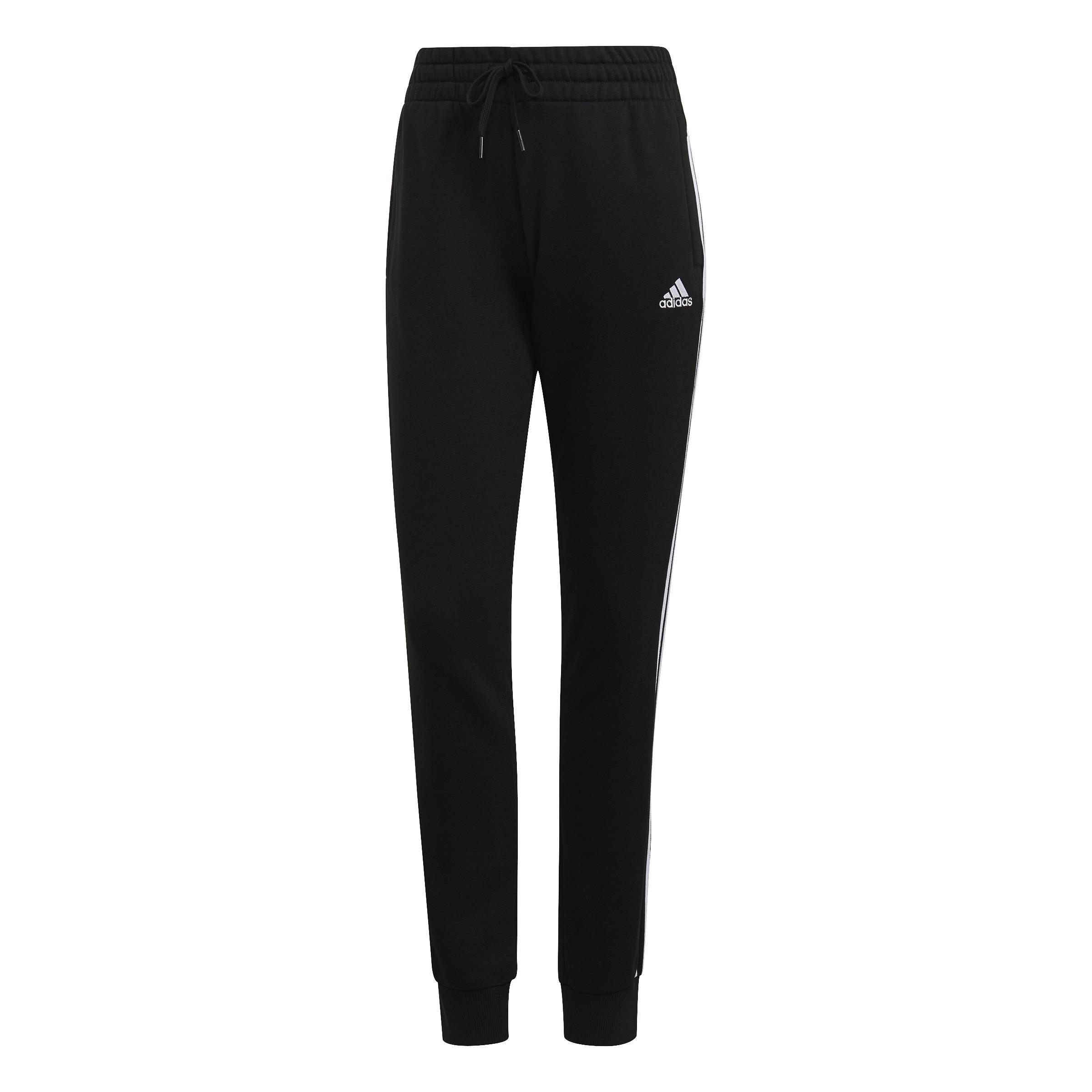 adidas Outlet Essentials French Terry 3 Stripes Joggers Black Azadea Lebanon