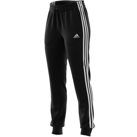 Women Essentials French Terry 3-Stripes Joggers , Black, A901_ONE, large image number 2