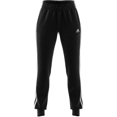 Women Essentials French Terry 3-Stripes Joggers , Black, A901_ONE, large image number 3