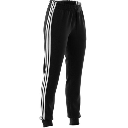 Women Essentials French Terry 3-Stripes Joggers , Black, A901_ONE, large image number 6