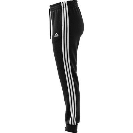 Women Essentials French Terry 3-Stripes Joggers , Black, A901_ONE, large image number 8