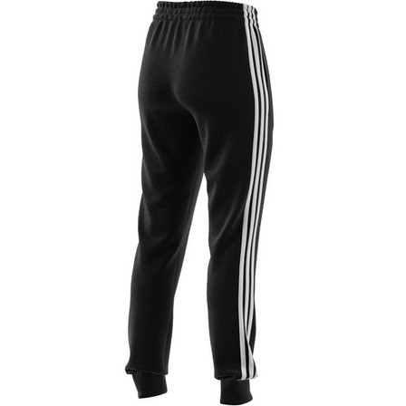 Women Essentials French Terry 3-Stripes Joggers , Black, A901_ONE, large image number 9
