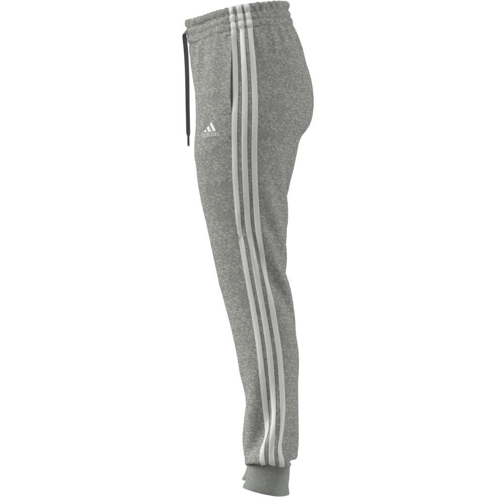 Essentials French Terry 3-Stripes Joggers, Grey, , large image number 4