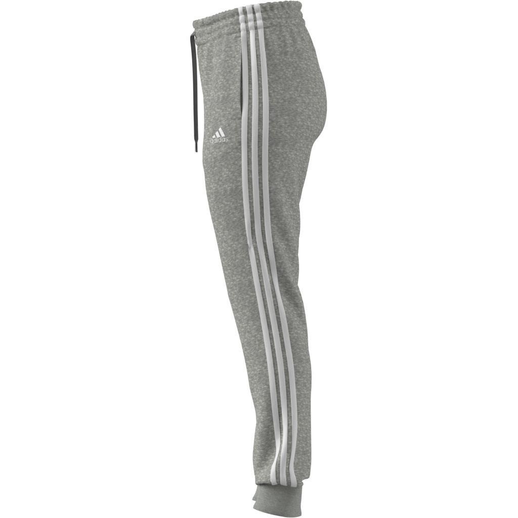 Essentials French Terry 3-Stripes Joggers, Grey, A901_ONE, large image number 4