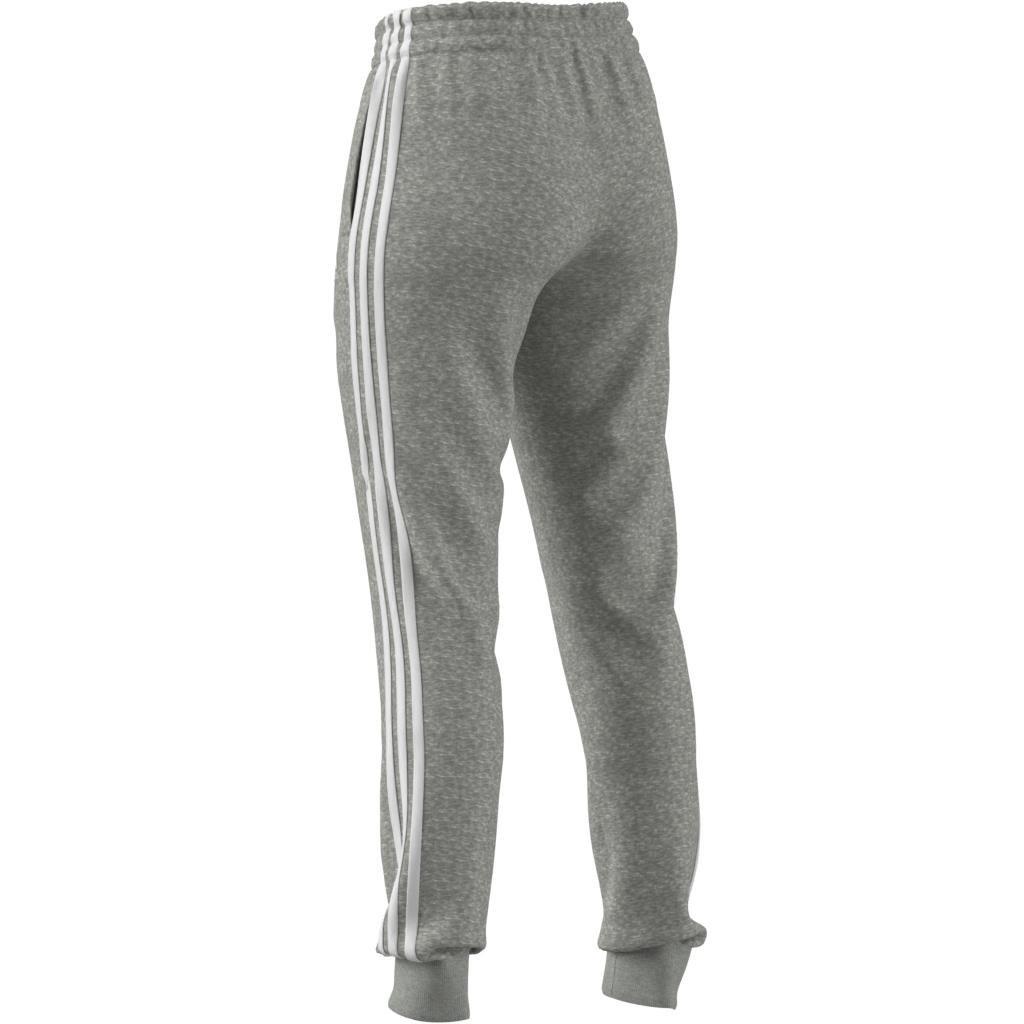 Essentials French Terry 3-Stripes Joggers, Grey, , large image number 5