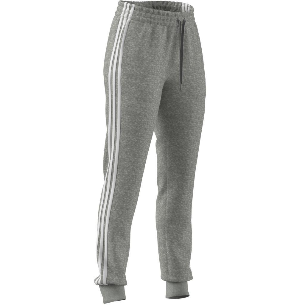 Essentials French Terry 3-Stripes Joggers, Grey, A901_ONE, large image number 7