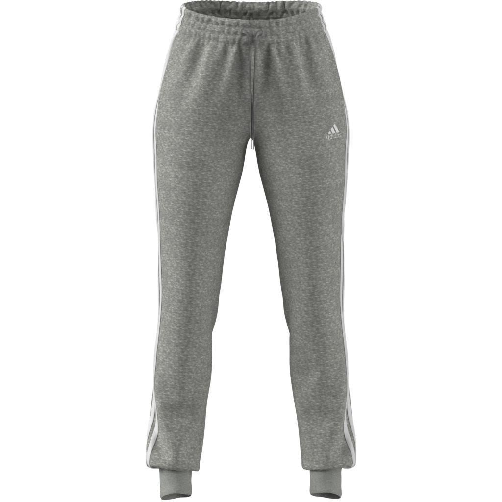 Essentials French Terry 3-Stripes Joggers, Grey, , large image number 8