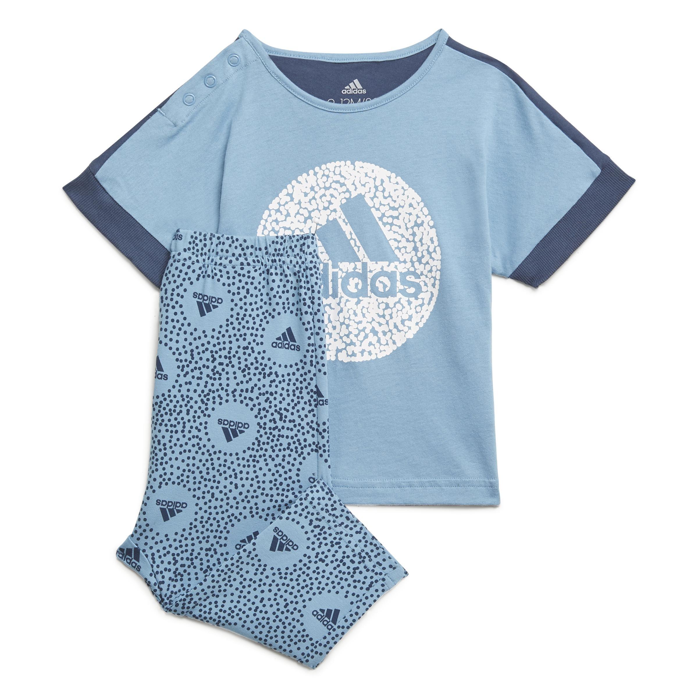 Kids Tights Set, Blue, , large image number 0