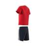 Kids  Lil 3-Stripes Sporty Summer Set, Red, A901_ONE, thumbnail image number 15