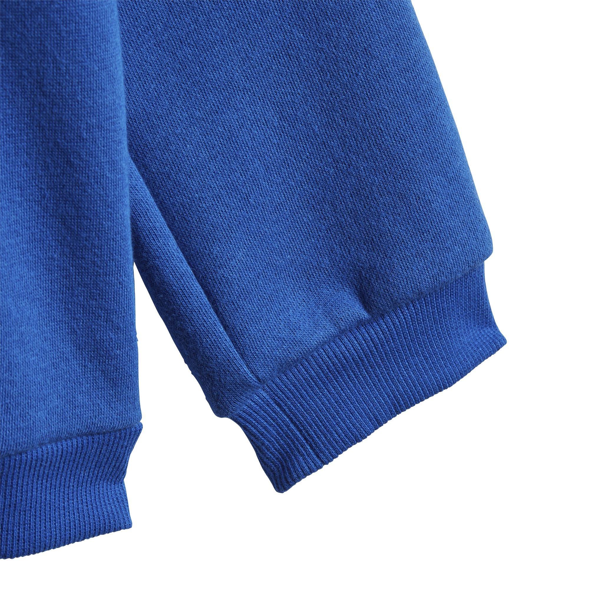 Unisex Kids 3-Stripes Fleece Jogger Set, White, A901_ONE, large image number 5