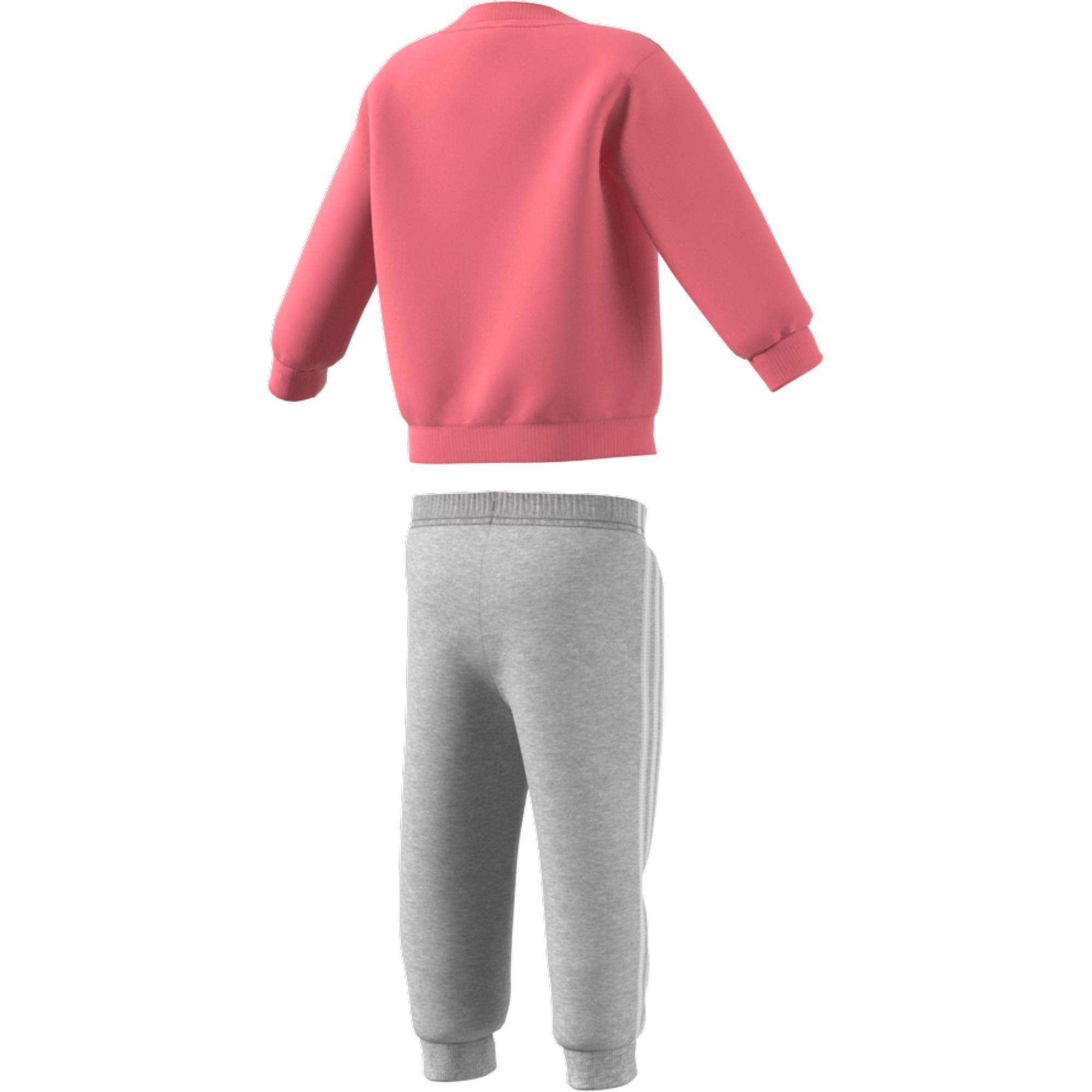 Unisex Kids Badge Of Sport French Terry Jogger, Pink, , large image number 5