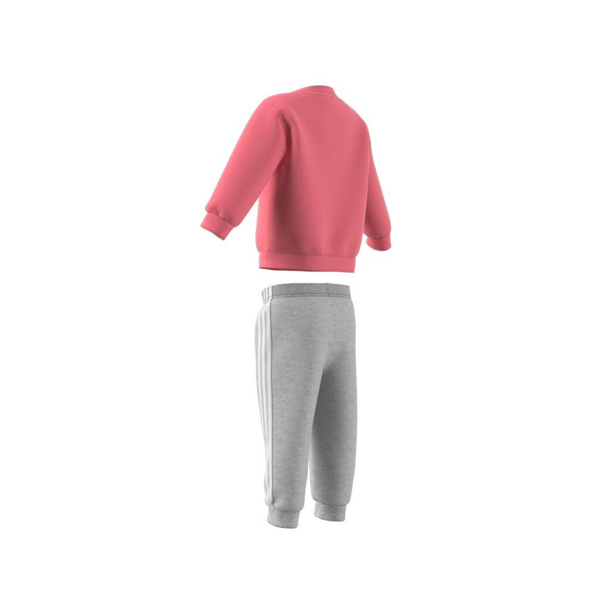 Unisex Kids Badge Of Sport French Terry Jogger, Pink, , large image number 14