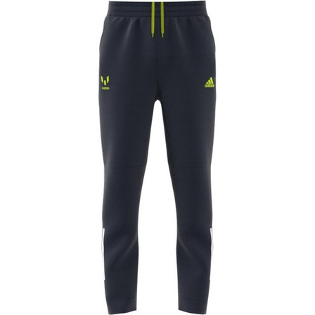 Kids Boys Messi Football-Inspired Tapered Joggers, Navy, A901_ONE, large image number 5