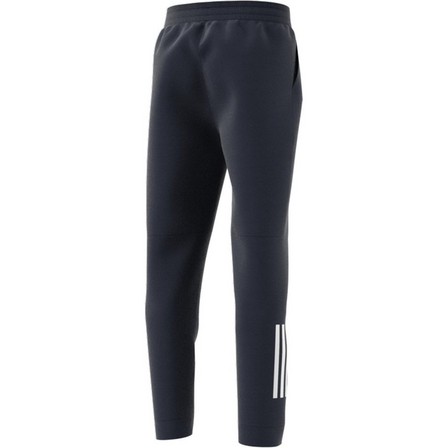Kids Boys Messi Football-Inspired Tapered Joggers, Navy, A901_ONE, large image number 7