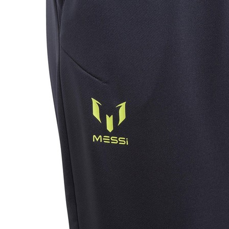 Kids Boys Messi Football-Inspired Tapered Joggers, Navy, A901_ONE, large image number 8