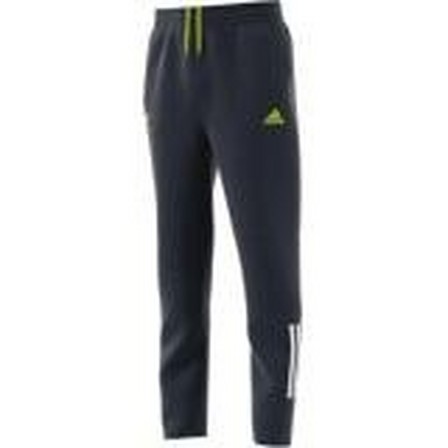 Kids Boys Messi Football-Inspired Tapered Joggers, Navy, A901_ONE, large image number 24