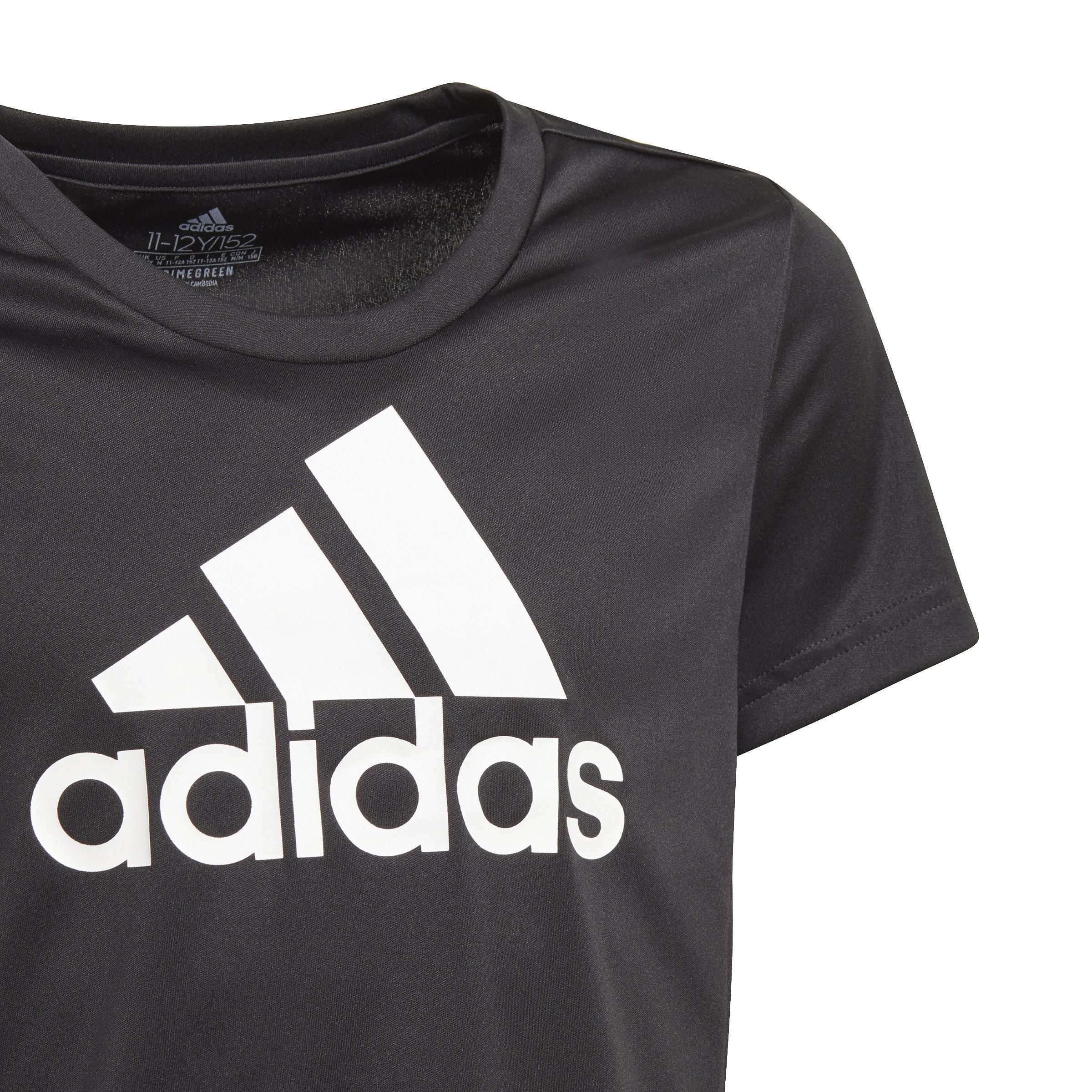 Kids Designed To Move T-Shirt, Black, A901_ONE, large image number 3