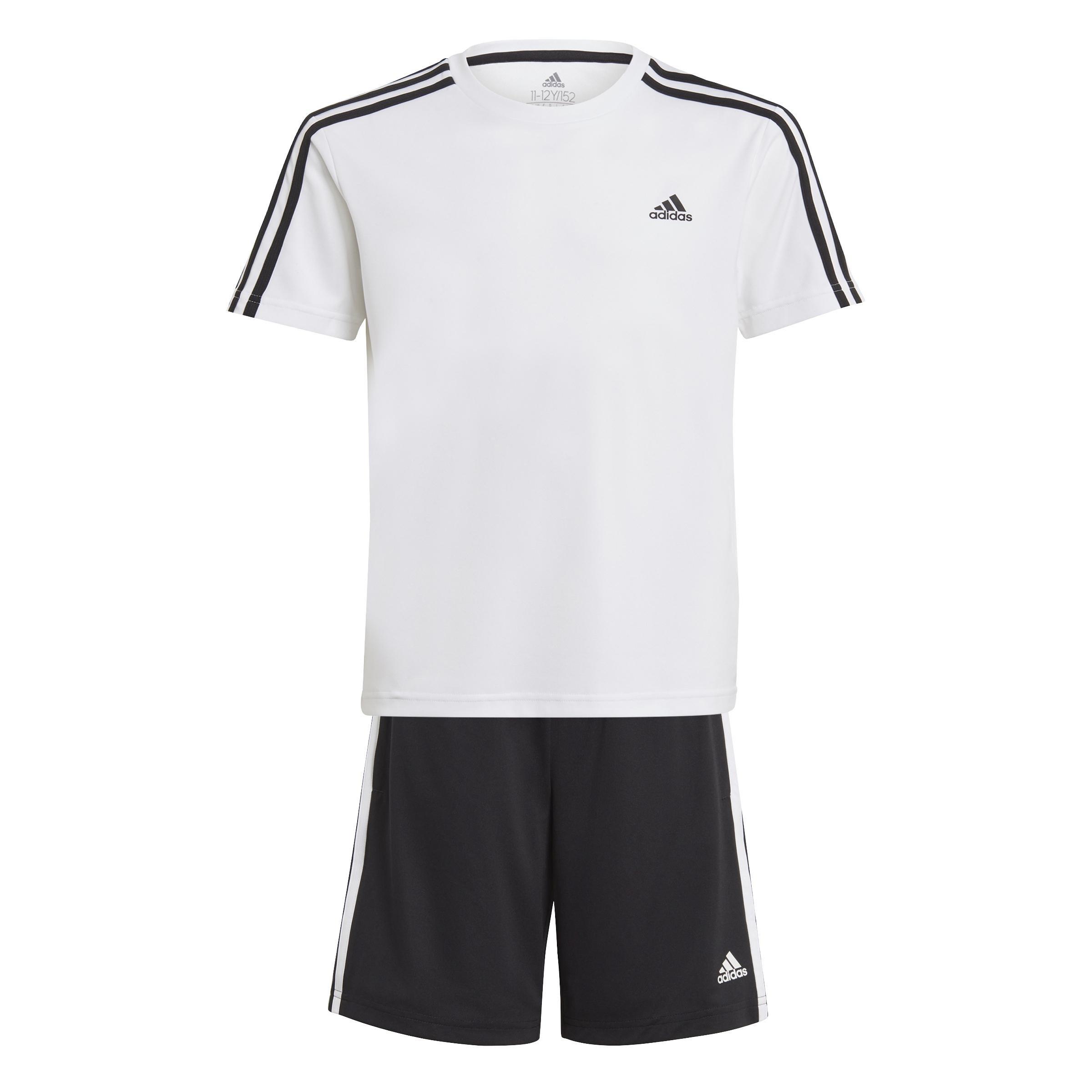 Kids Designed 2 Move Tee And Shorts Set, White, A901_ONE, large image number 0