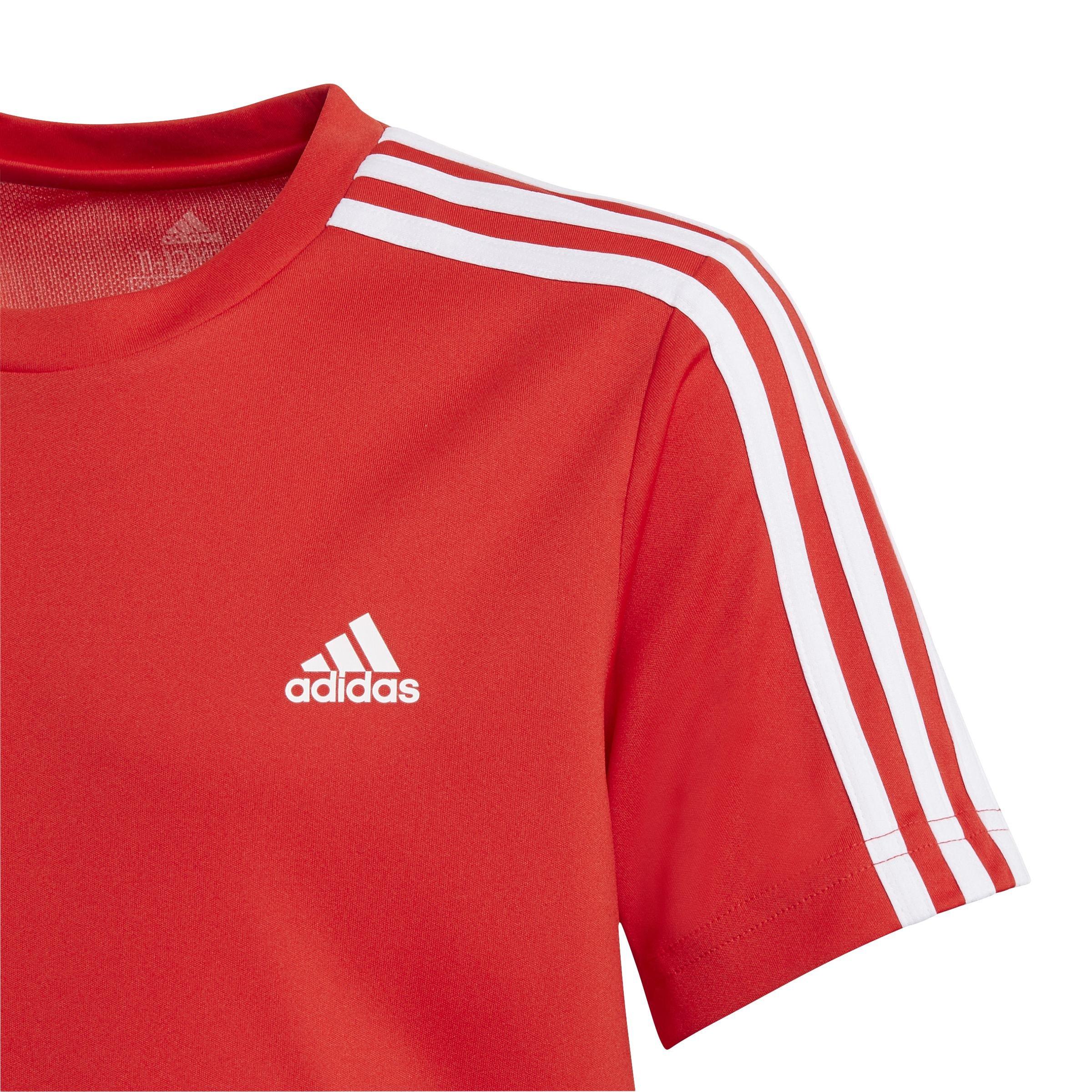 Kids DESIGNED TO MOVE TEE AND SHORTS SET, Red, A901_ONE, large image number 4
