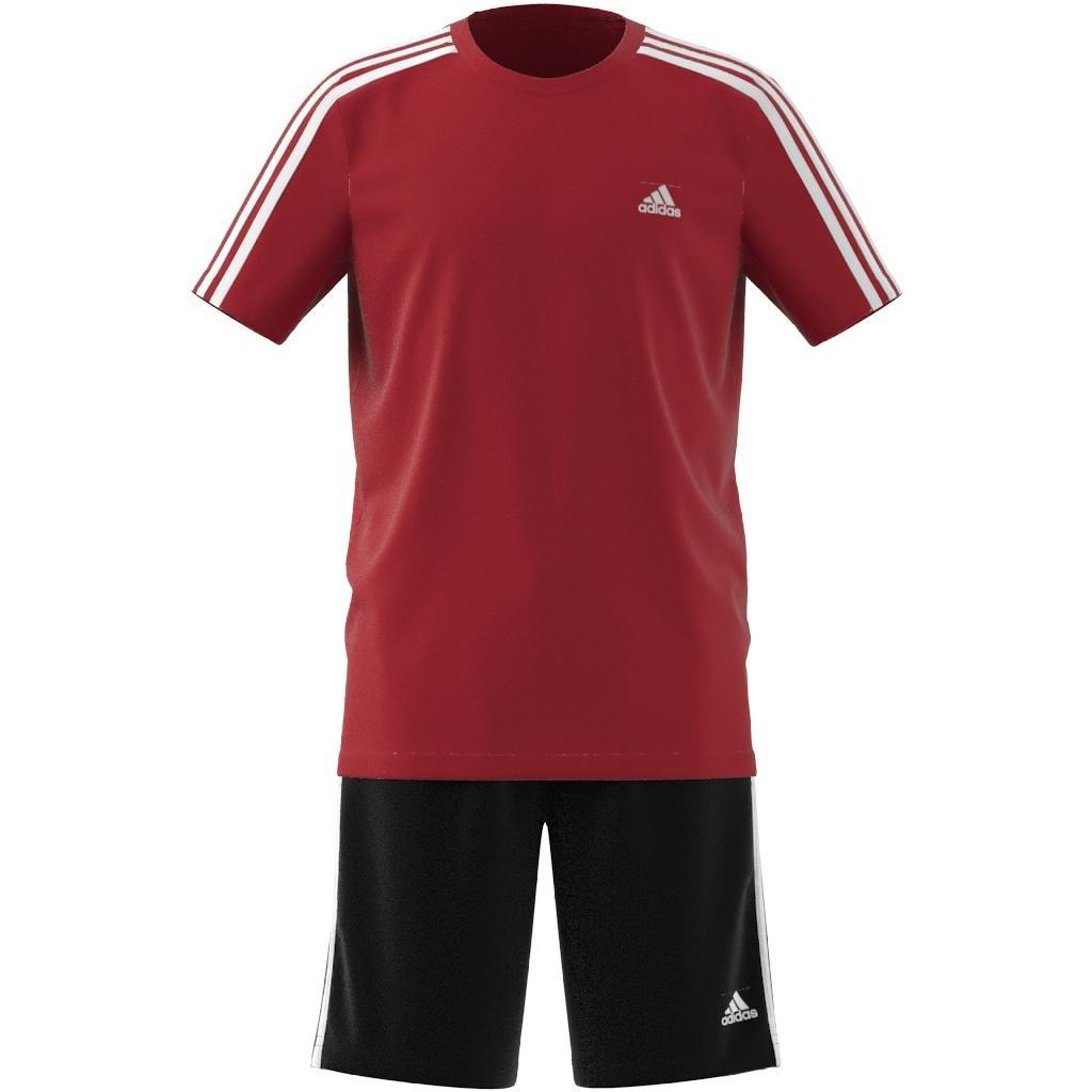 Kids DESIGNED TO MOVE TEE AND SHORTS SET, Red, A901_ONE, large image number 7