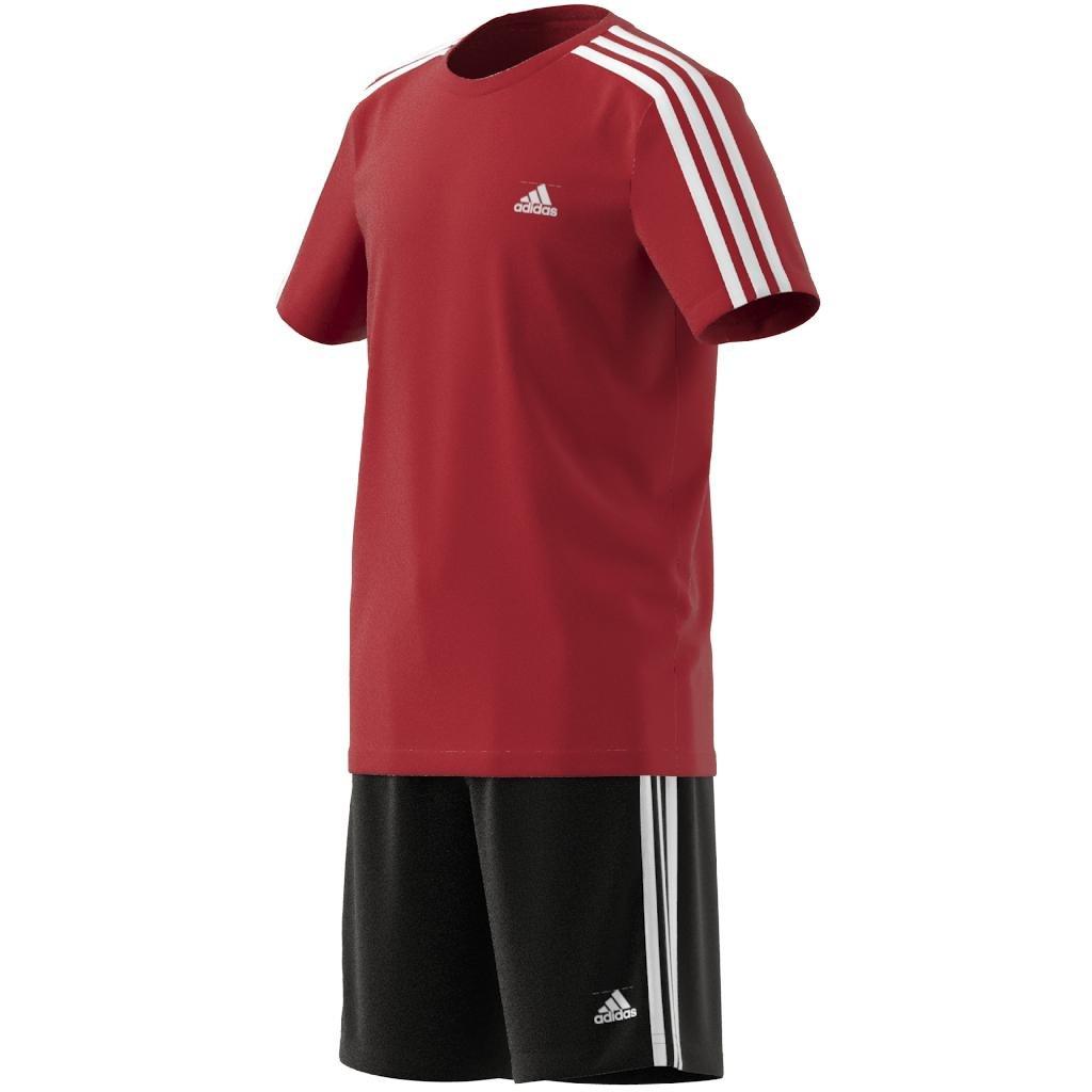 Kids DESIGNED TO MOVE TEE AND SHORTS SET, Red, A901_ONE, large image number 9