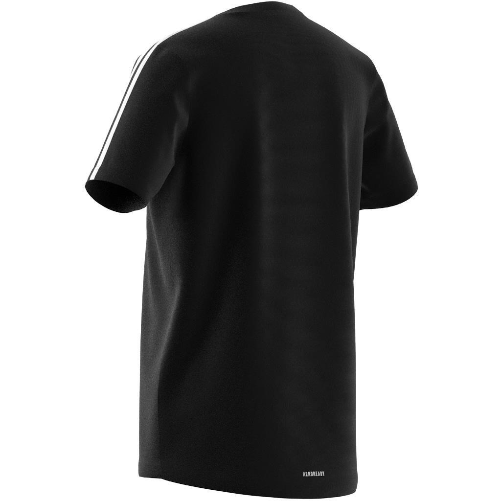 Kids Designed 2 Move 3-Stripes T-shirt, Black, , large image number 6