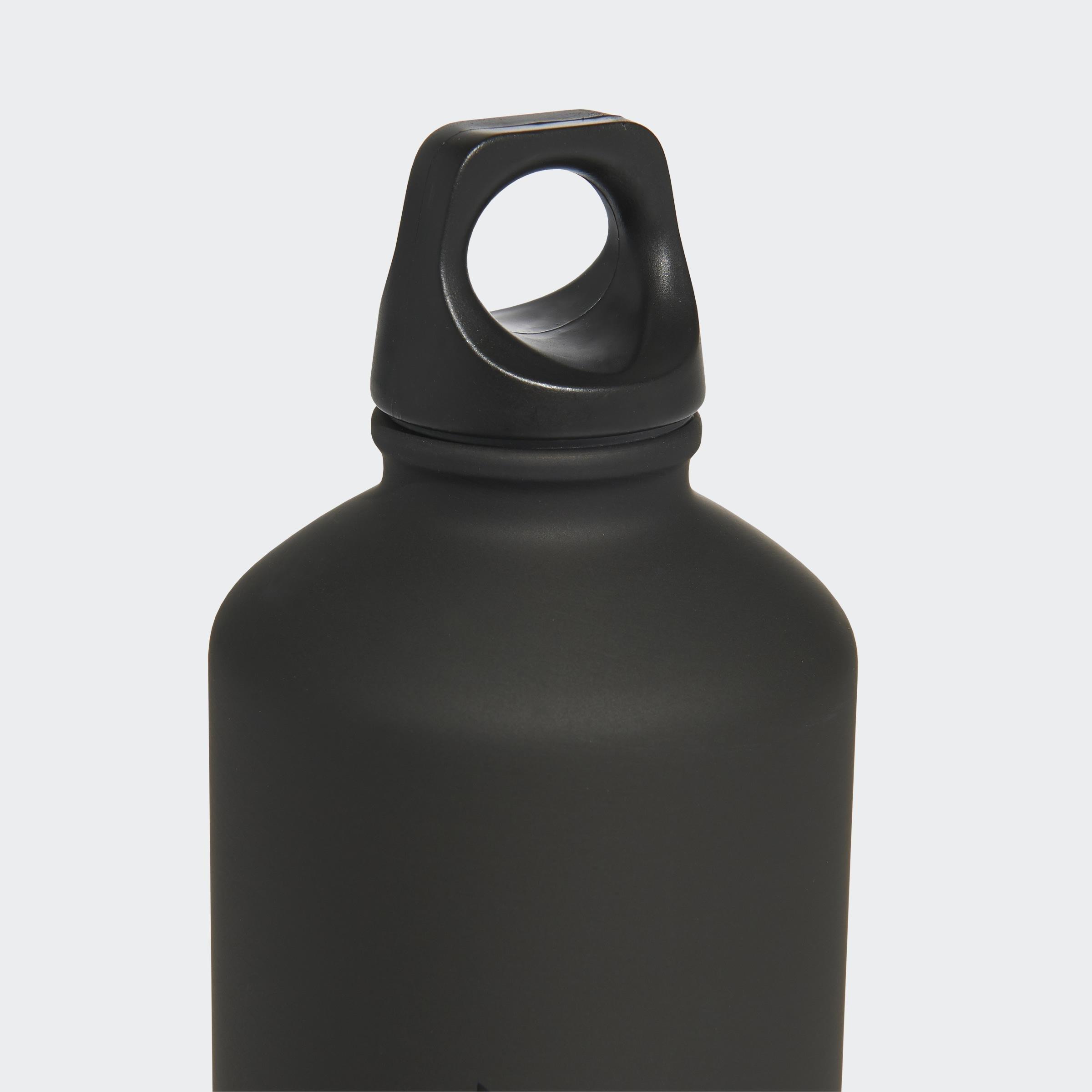 Unisex 0.75 L Steel Water Bottle, Black, A901_ONE, large image number 2