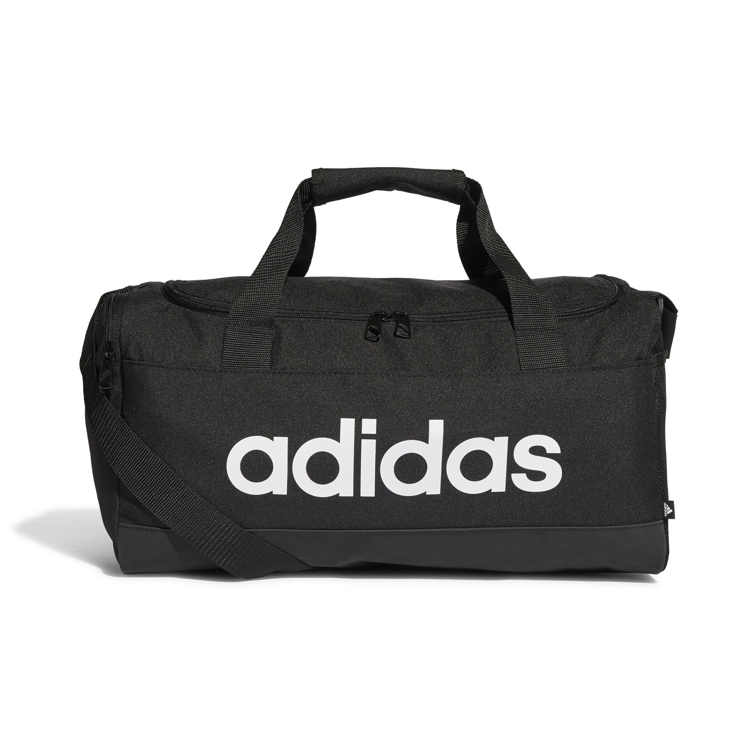 Unisex Essentials Logo Duffel Bag Extra Small, Black, A901_ONE, medium