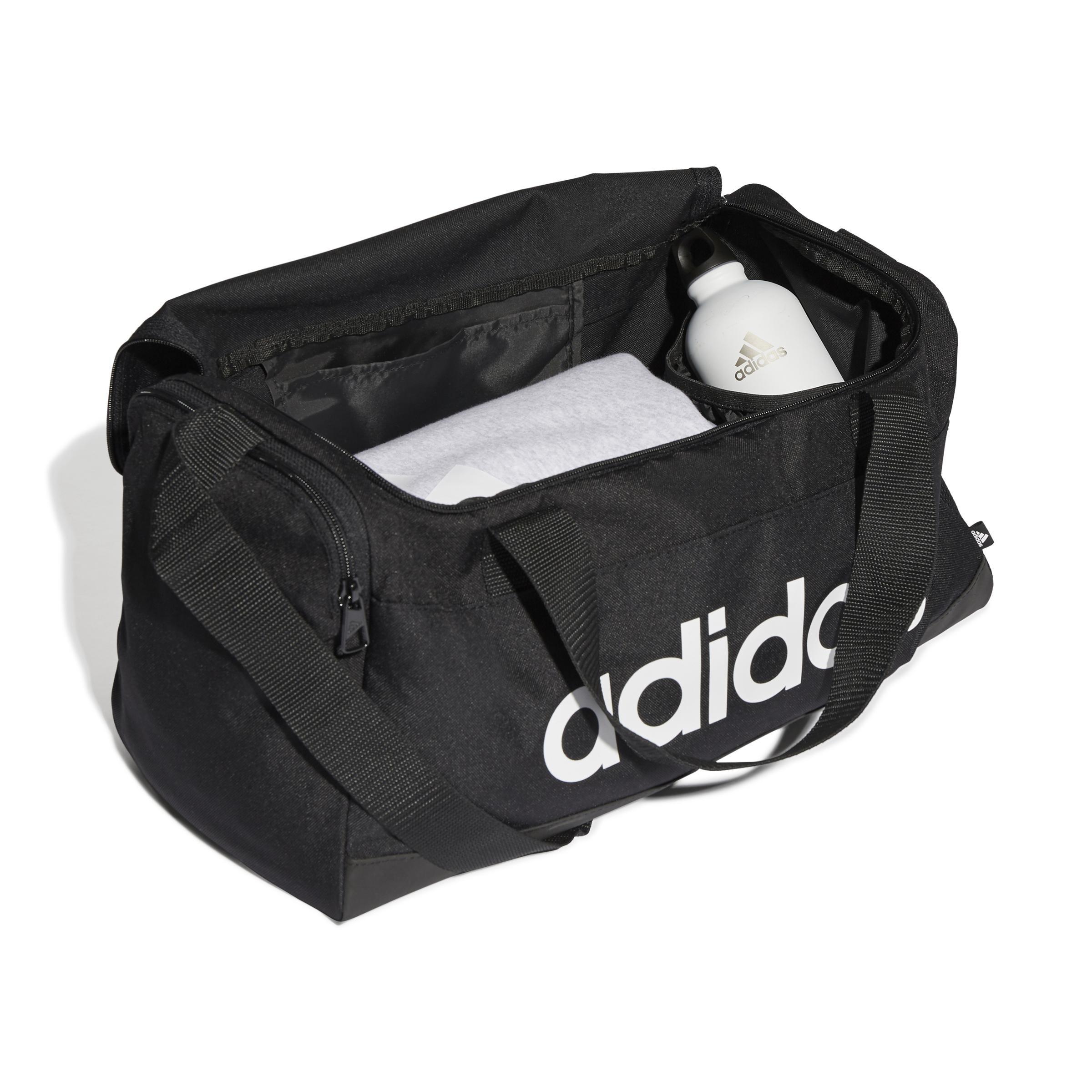 Unisex Essentials Logo Duffel Bag Extra Small, Black, A901_ONE, large image number 2